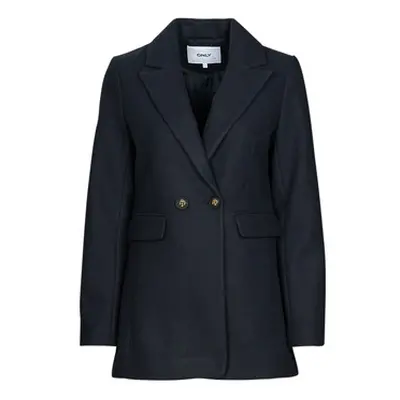 Only ONLDAWN BLAZER CC OTW women's Coat in Marine