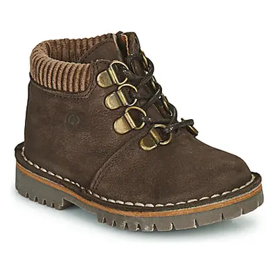 Citrouille et Compagnie PRINCE boys's Children's Mid Boots in Brown