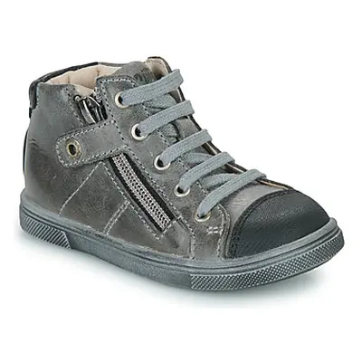 GBB KAMIL boys's Children's Shoes (High-top Trainers) in Grey