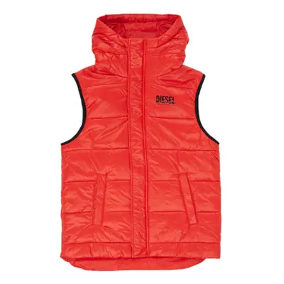 Diesel JSUNNY boys's Children's Jacket in Red