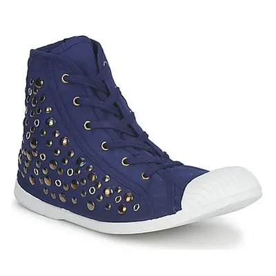 Wati B BEVERLY women's Shoes (High-top Trainers) in Blue