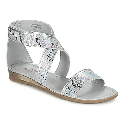 Mod'8 JOYCE girls's Children's Sandals in Silver