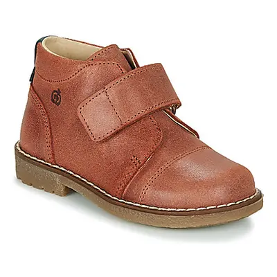 Citrouille et Compagnie LAPUPI boys's Children's Mid Boots in Brown