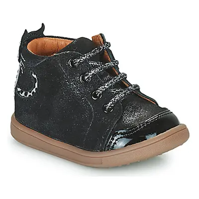 GBB EMILIA girls's Children's Shoes (High-top Trainers) in Black