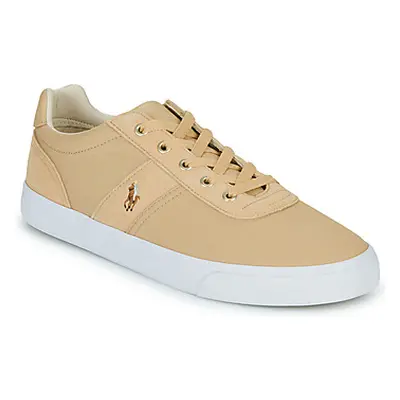 Polo Ralph Lauren HANFORD-SNEAKERS-LOW TOP LACE men's Shoes (Trainers) in Beige