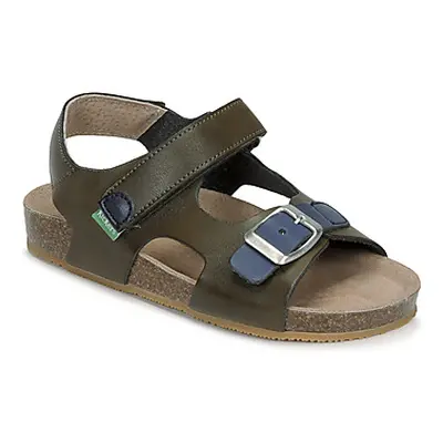 Kickers FUXIO boys's Children's Sandals in Green