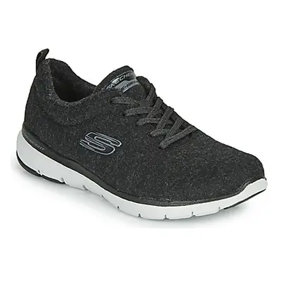 Skechers FLEX APPEAL 3.0 PLUSH JOY women's Trainers in Black