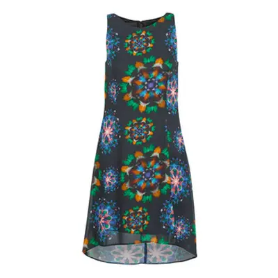 Desigual CLAIR women's Dress in Multicolour