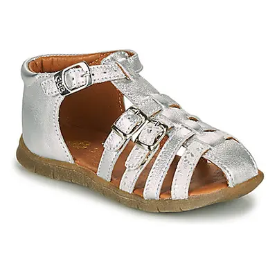 GBB PERLE girls's Children's Sandals in Silver