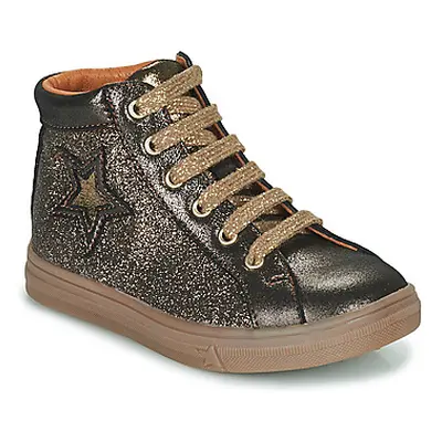 GBB TADEA girls's Children's Shoes (High-top Trainers) in Gold