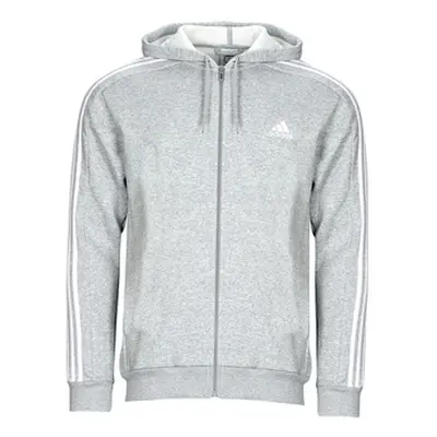 Adidas 3S FL FZ HD men's Tracksuit jacket in Grey