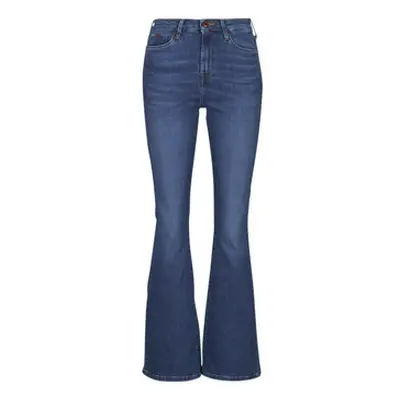 Pepe jeans SKINNY FIT FLARE UHW women's Flare / wide jeans in Blue