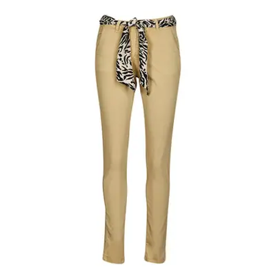 Le Temps des Cerises DYLI women's Trousers in Beige