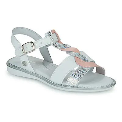 Citrouille et Compagnie FILAPON girls's Children's Sandals in White