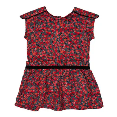 Ikks MAGGIE girls's Children's dress in Red