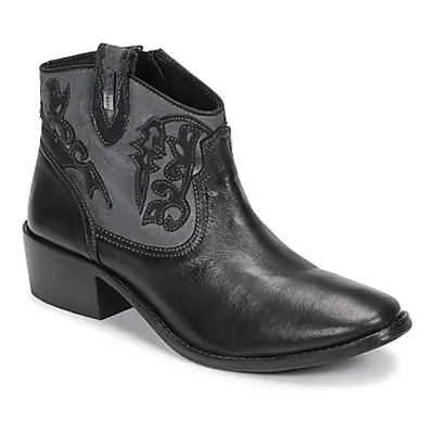 Les Tropéziennes par M Belarbi AMELIE women's Low Ankle Boots in Black