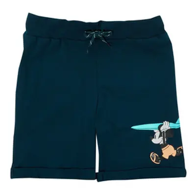 Name it NMMMICKEY MUSE boys's Children's shorts in Marine