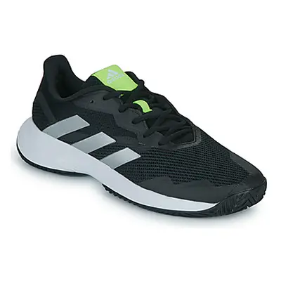 Adidas CourtJam Control M men's Tennis Trainers (Shoes) in Black