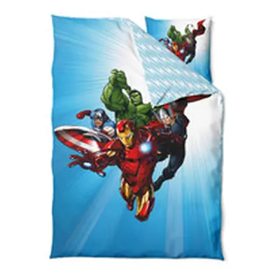 Disney deco AVENGERS 's Bed linen in Multicolour