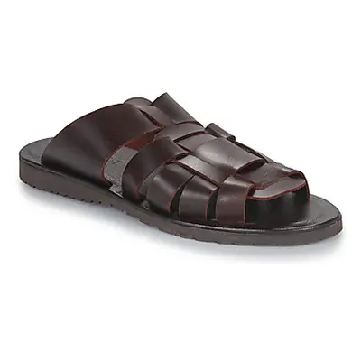 Pellet DAVID men's Sandals in Brown