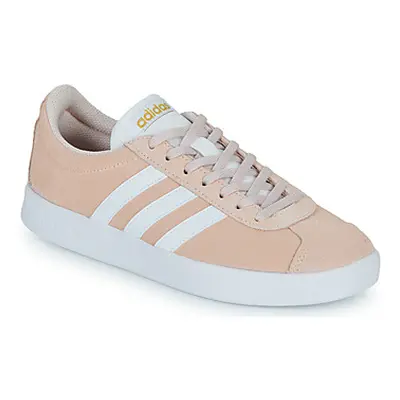 Adidas VL COURT 2.0 women's Shoes (Trainers) in Pink