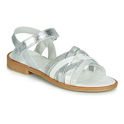 Citrouille et Compagnie JARILOU girls's Children's Sandals in Silver