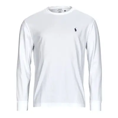 Polo Ralph Lauren TSHIRT MANCHES LONGUES EN COTON men's in White