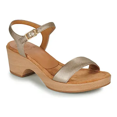 Unisa IRITA women's Sandals in Gold