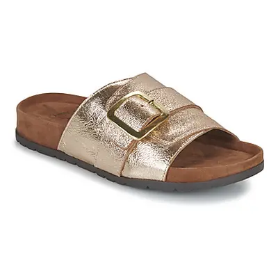 L'Atelier Tropézien DUNE women's Mules / Casual Shoes in Gold