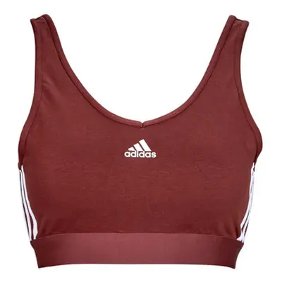 Adidas 3S CRO women's Vest top in Brown