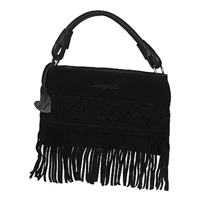 Desigual BOLS_CROCHET OTTERLO women's Shoulder Bag in Black