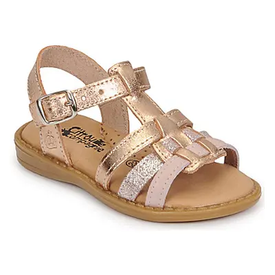 Citrouille et Compagnie ROLUI girls's Children's Sandals in Pink