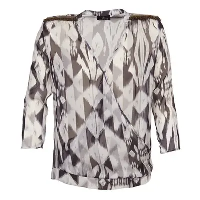 One Step CREPUSCULE women's Blouse in Grey