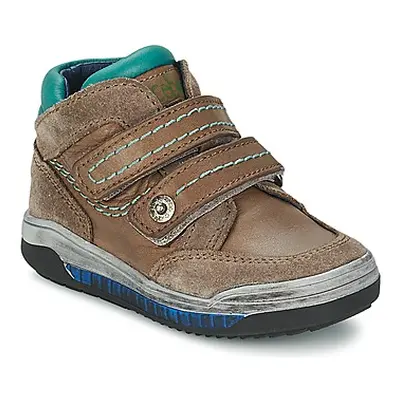 Acebo's ACERA girls's Children's Shoes (High-top Trainers) in Brown