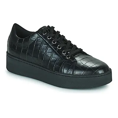 Geox D SKYELY C women's Shoes (Trainers) in Black