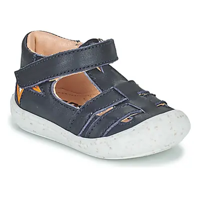 GBB LIROY boys's Children's Shoes (High-top Trainers) in Blue