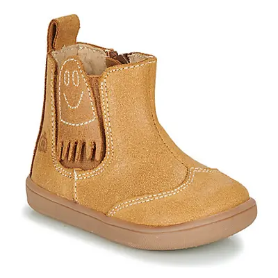 Citrouille et Compagnie LOKO boys's Children's Mid Boots in Brown