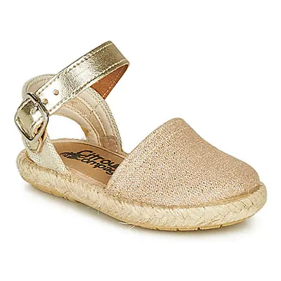 Citrouille et Compagnie MIOSOTIS girls's Children's Sandals in Gold