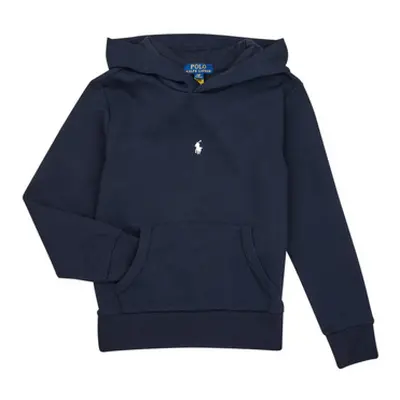 Polo Ralph Lauren LS HOODIE M2-KNIT SHIRTS-SWEATSHIRT boys's Children's sweatshirt in Marine