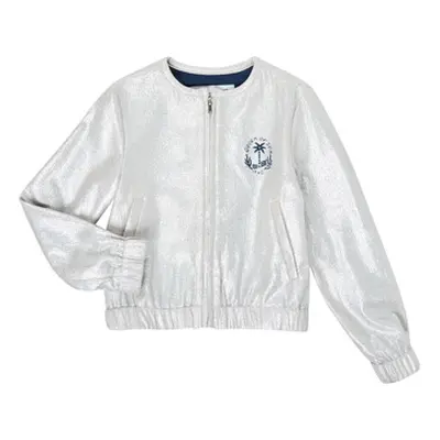 Ikks XS17042-18-C girls's Children's Jacket in Silver