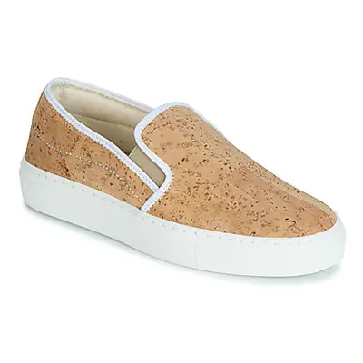 Dream in Green JAKAMORI women's Slip-ons (Shoes) in Beige