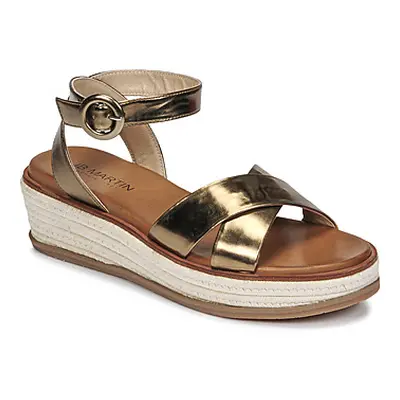 JB Martin CASTEL women's Sandals in Gold