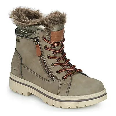 Tom Tailor 4290604-MUD women's Mid Boots in Grey