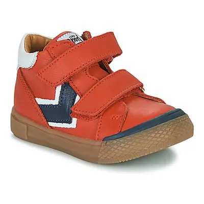 GBB DAVAD boys's Children's Shoes (High-top Trainers) in Red