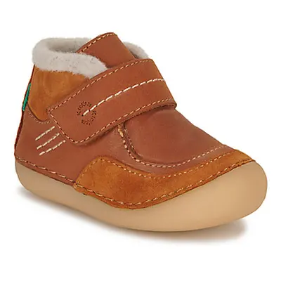 Kickers SOKLIMB girls's Children's Mid Boots in Brown