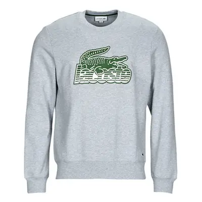 Lacoste SH5087 men's Sweatshirt in Grey