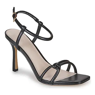 Only ONLALYX-16 PUHEELED SANDAL FOIL women's Sandals in Black