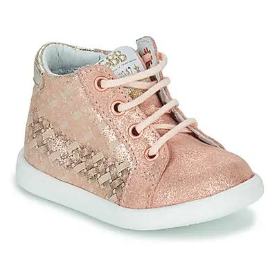 GBB FAMIA girls's Children's Shoes (High-top Trainers) in Pink