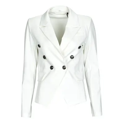 Les Petites Bombes AGATHE women's Jacket in White