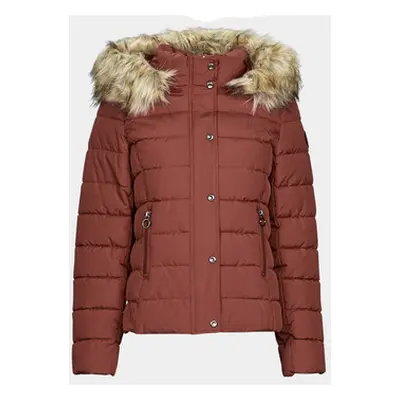 Only ONLLUNA QUILTED JACKET CC OTW women's Jacket in Red